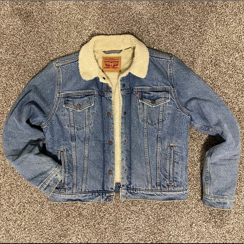 Levi’s Sherpa Denim Jacket